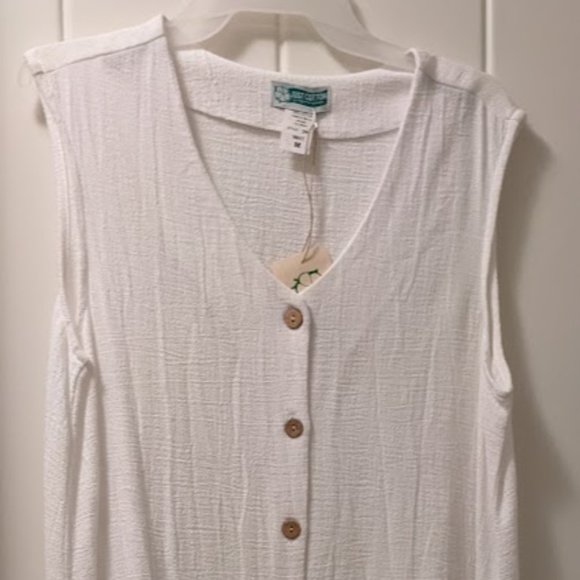 Two-Piece Cotton Set - Top & Capris - Picture 1 of 5